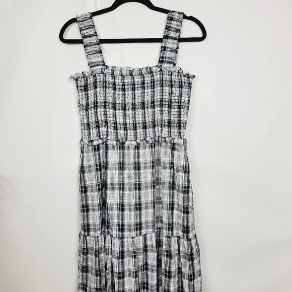 Veronica Beard plaid midi dress - Picture 6 of 10